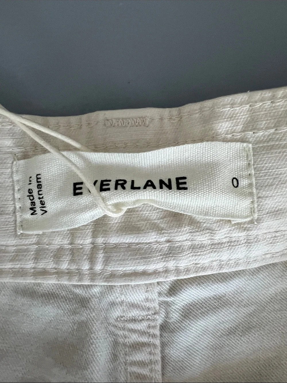 New Everlane THE FATIGUE BARREL PANT in Birch Size 0